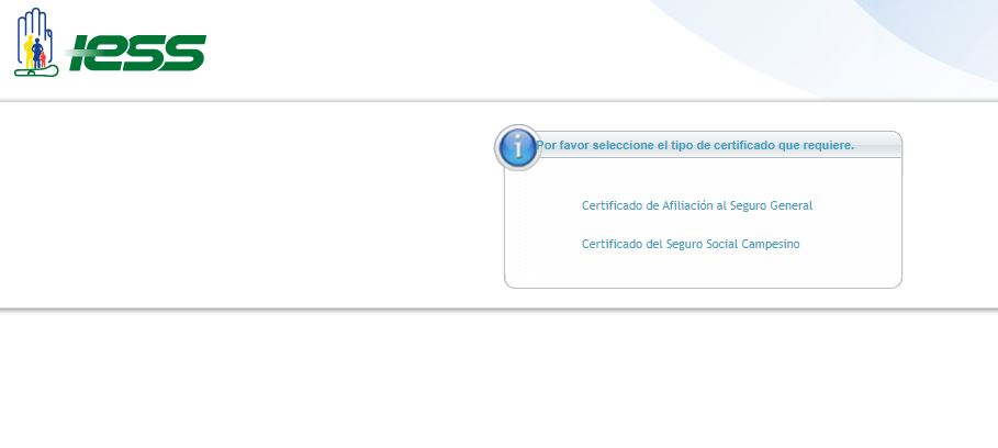 Pasos para obtener certificado del IESS